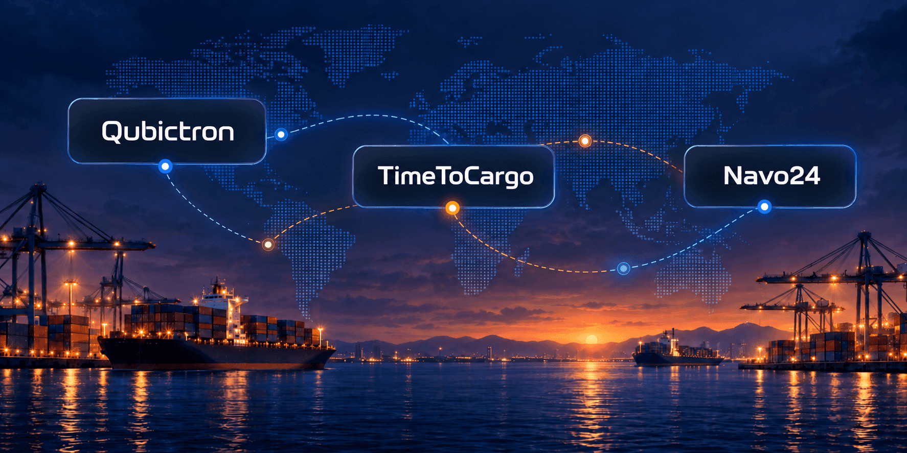 Navo24 vs Qubictron vs TimeToCargo: Three Approaches to Freight Visibility